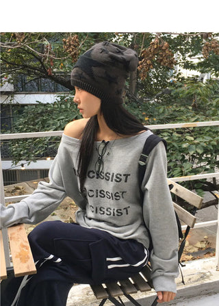 Nar Off- Loose-fit Fit Sweatshirt