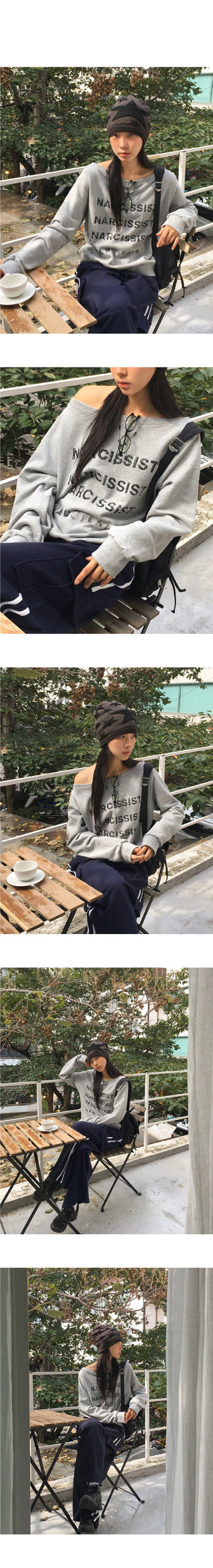 Nar Off- Loose-fit Fit Sweatshirt