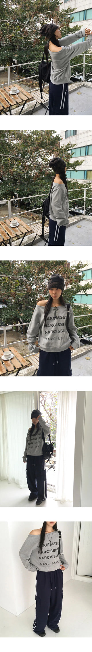 Nar Off- Loose-fit Fit Sweatshirt