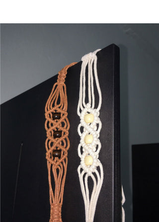 Paktz Bohemian Hippie Raw Stone Belt