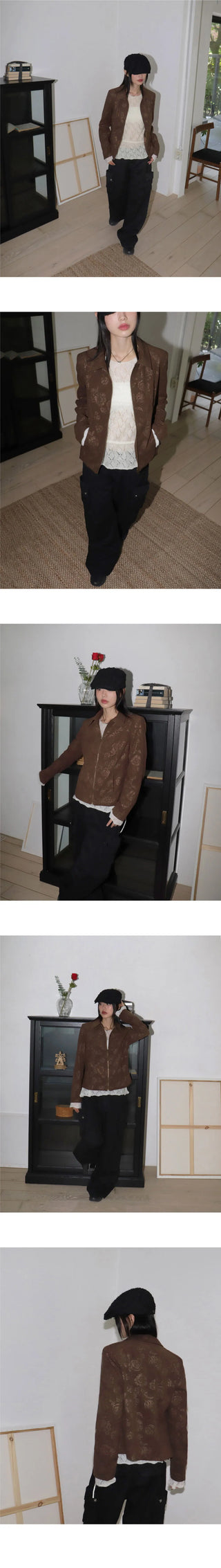HAUVE BACKCUBE CARGO POCKET WIDE COTTON PANTS