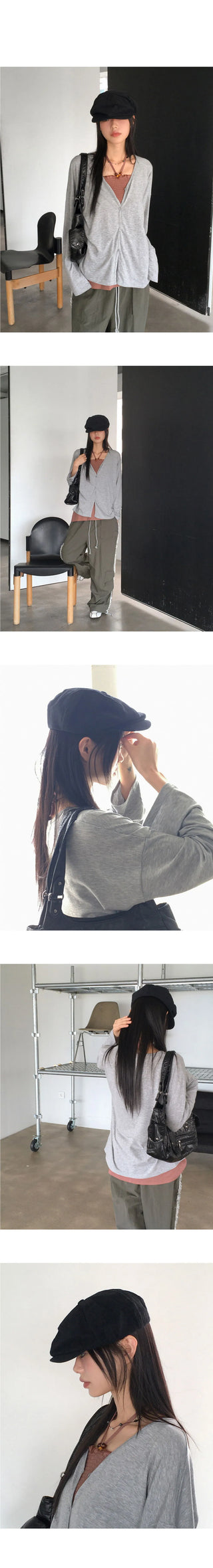 Tyren Bread Hat Octagonal Beret Hunting Cap Hat