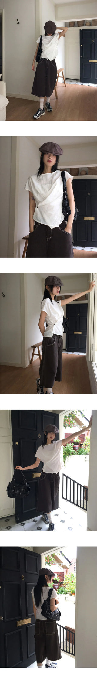 Tyren Bread Hat Octagonal Beret Hunting Cap Hat