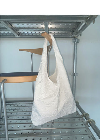 Diran Jacquard Embossed Shoulder Bag