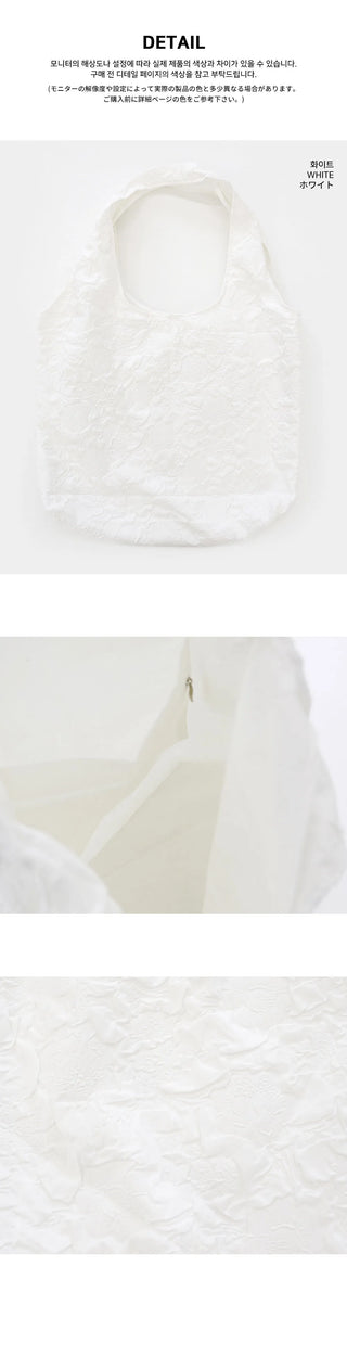 Diran Jacquard Embossed Shoulder Bag