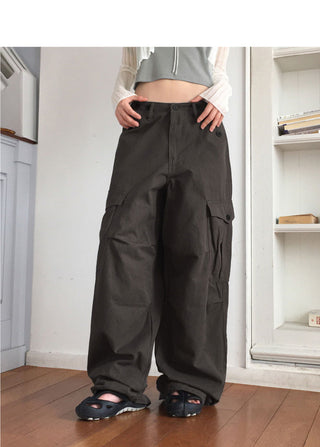 Turby Vintage Big Cargo Pocket Bijou Wide Pants