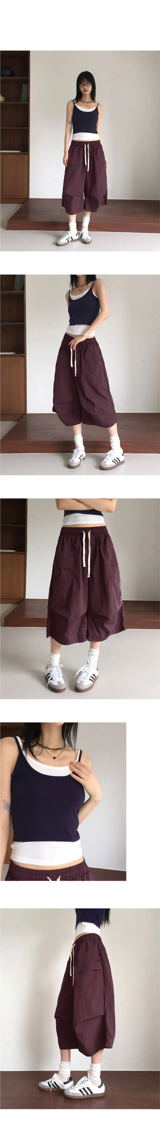 Pcon Nylon 7/8 Bermuda Pants