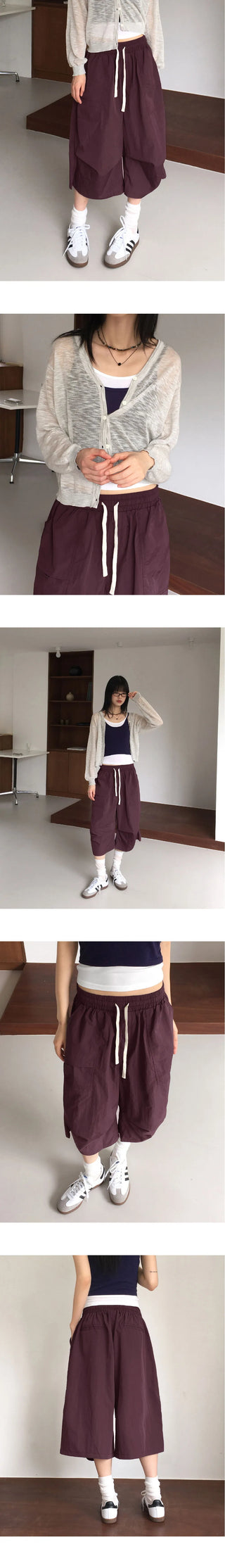 Pcon Nylon 7/8 Bermuda Pants
