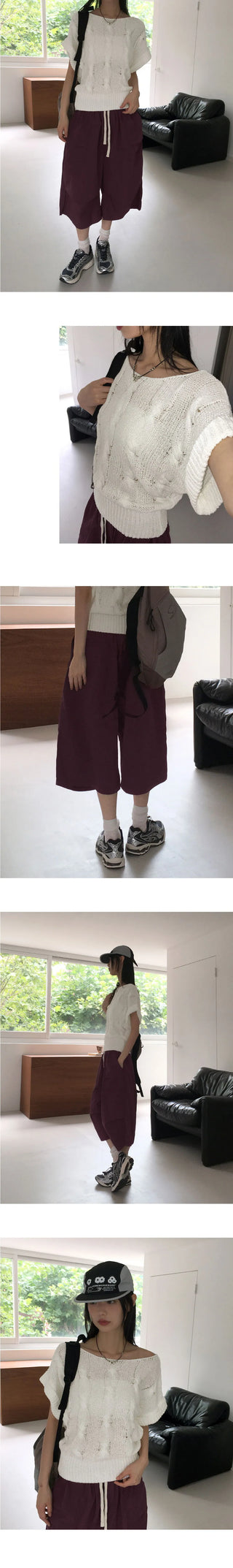 Pcon Nylon 7/8 Bermuda Pants