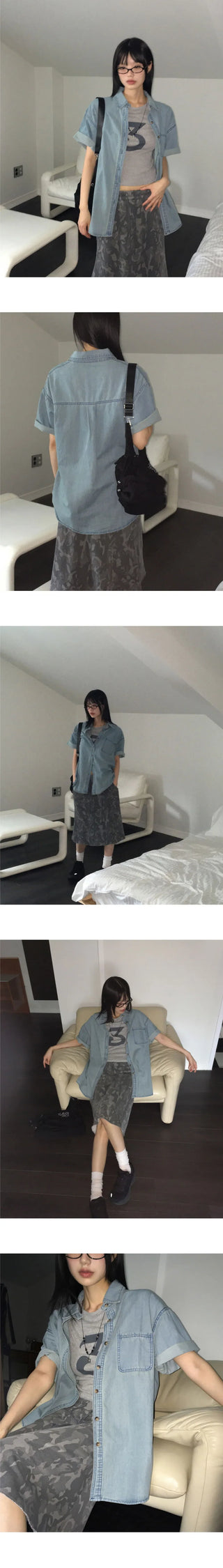 Talking Camo Military Zuri Midi Skirt