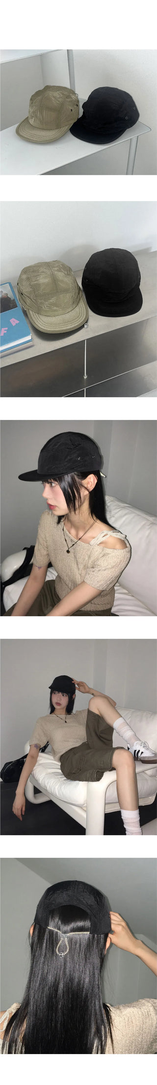 KISSEN NYLON CAMP CAP BALL CAP HAT