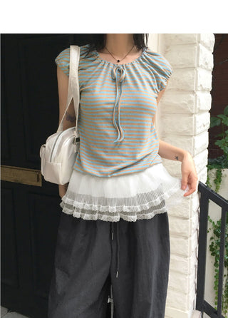 Tutu Cancan Lace Micro Mini Skirt