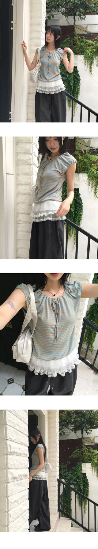 Tutu Cancan Lace Micro Mini Skirt