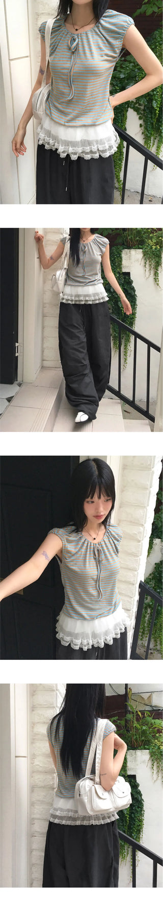 Tutu Cancan Lace Micro Mini Skirt