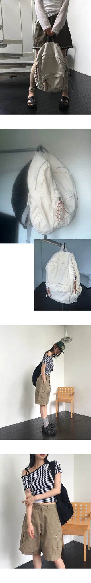 Kalu Bobusang Big Cotton Backpack