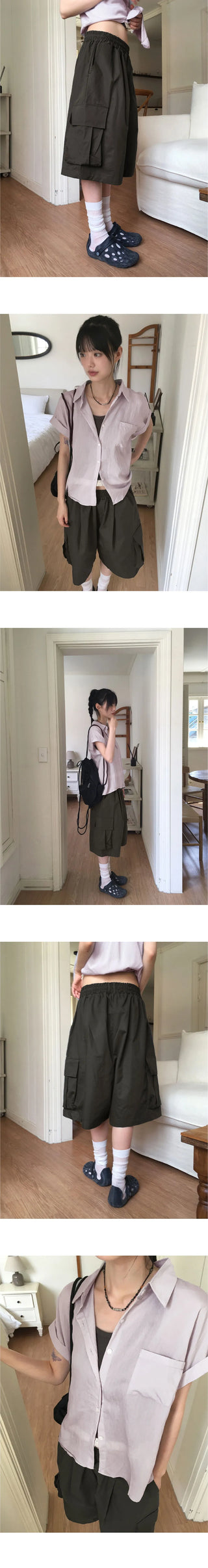 Parvin Bermuda 5/4 cargo pants