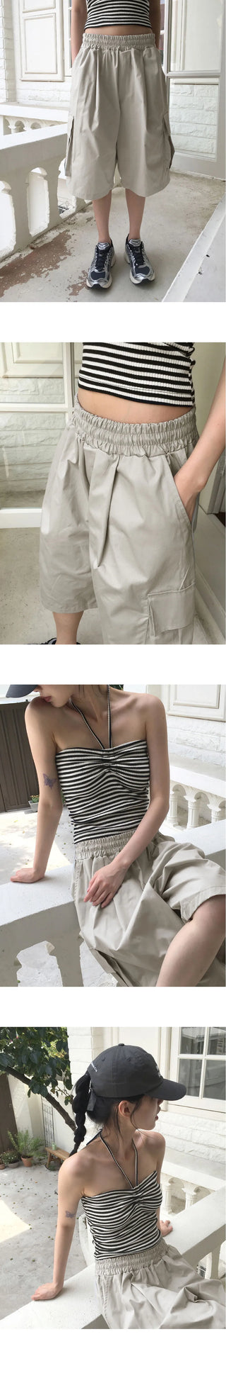 Parvin Bermuda 5/4 cargo pants
