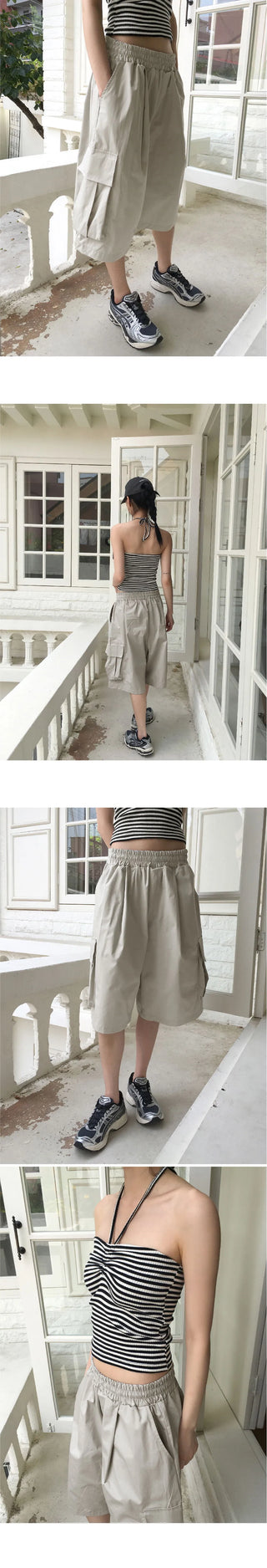 Parvin Bermuda 5/4 cargo pants