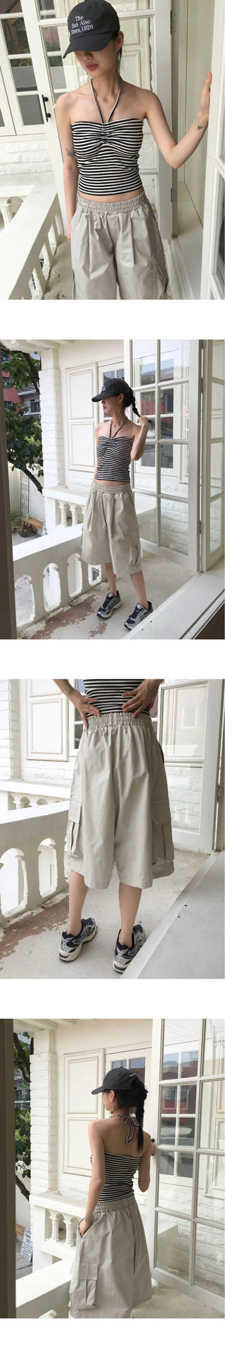 Parvin Bermuda 5/4 cargo pants