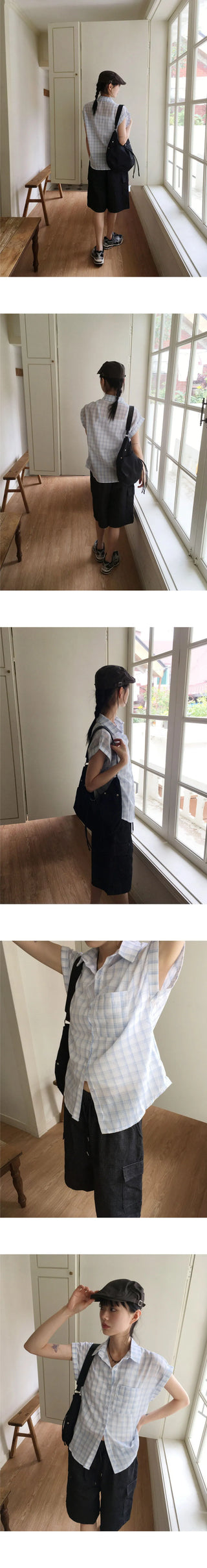 Dinsey Bermuda 5/4 cargo denim pants