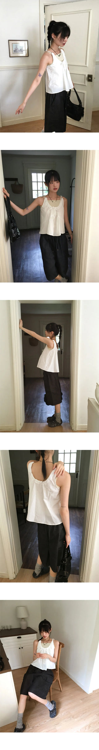 Dinsey Bermuda 5/4 cargo denim pants