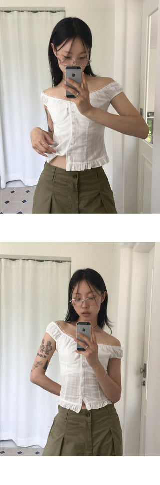 Teco Vintage Work Balloon Two-Way Banding Cargo Pants