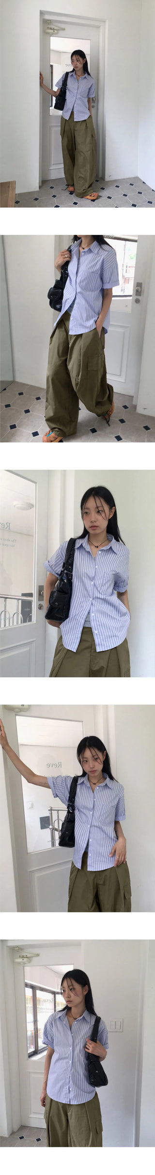 Teco Vintage Work Balloon Two-Way Banding Cargo Pants