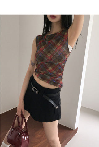 Lighty Cotton Spandex Mini Skirt