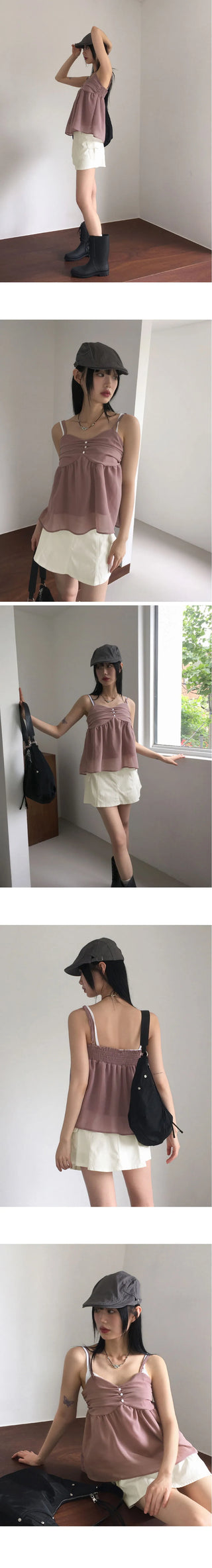 Lighty Cotton Spandex Mini Skirt