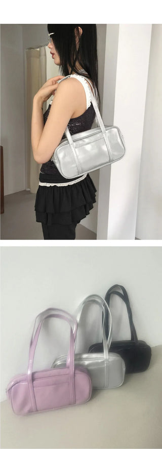 Watten Daily Leather Glossy Shoulder Bag