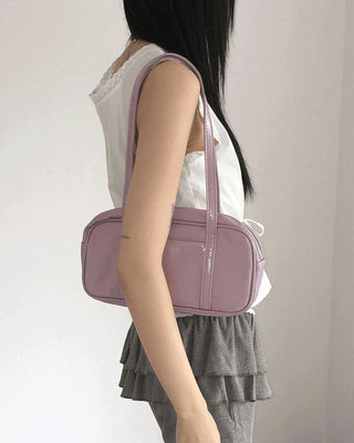 Watten Daily Leather Glossy Shoulder Bag