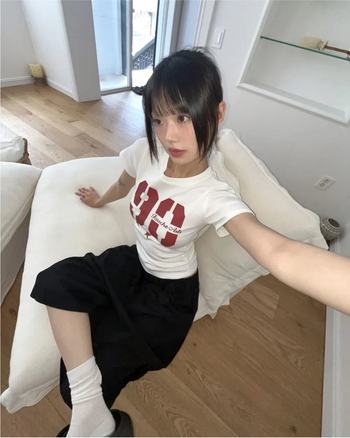 Simo Pigment Split Balloon Banding Cotton Long Wide Pants