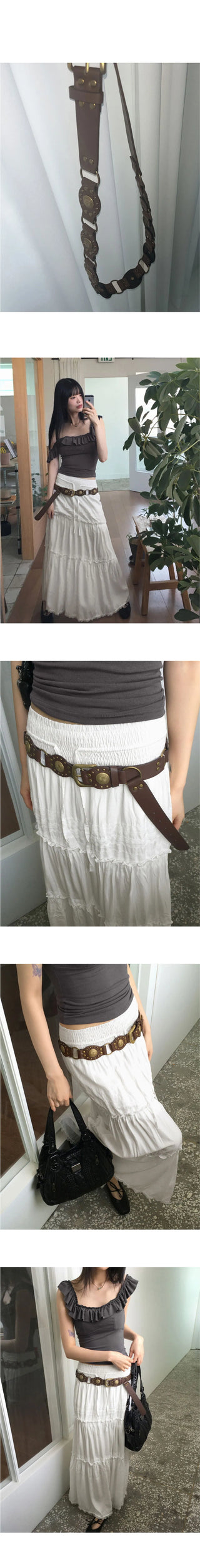 Bellison Bohemian Big Leather Belt