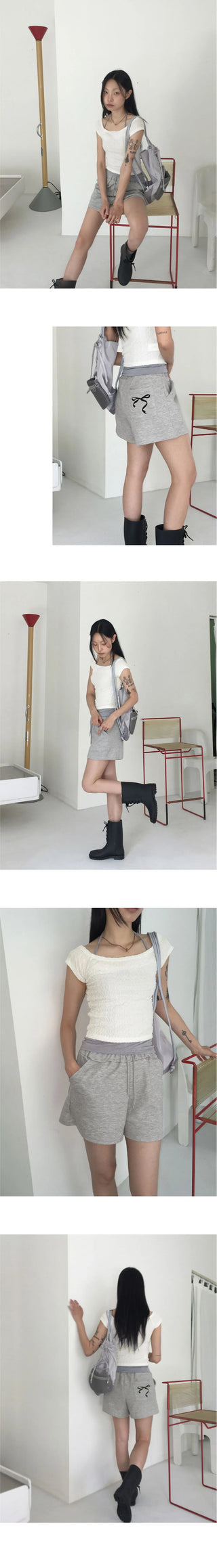 Degen embossed off-shoulder short sleeve Sleeveless T-shirt