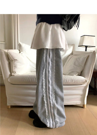 Tone Fleece-lined race track sweatpants