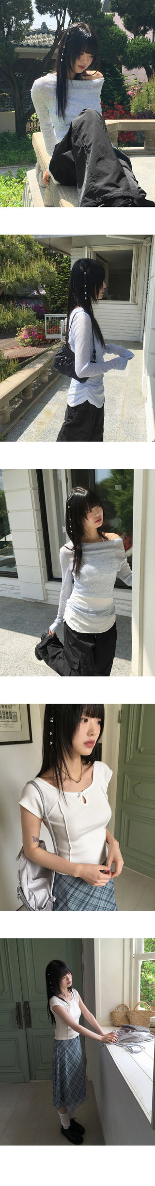 Punk Bohemian Metal Silver Point Hair Cuff