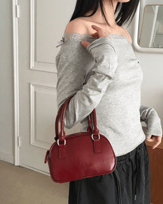 Wictz leather mini tote cross bag