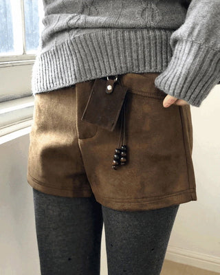 Defi Suede Shorts