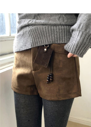 Defi Suede Shorts