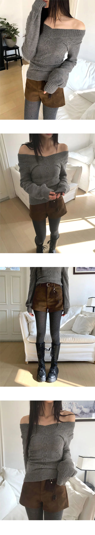 Defi Suede Shorts