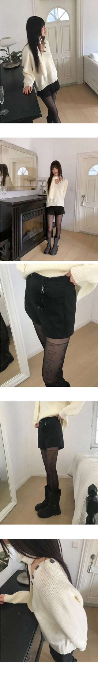 Defi Suede Shorts