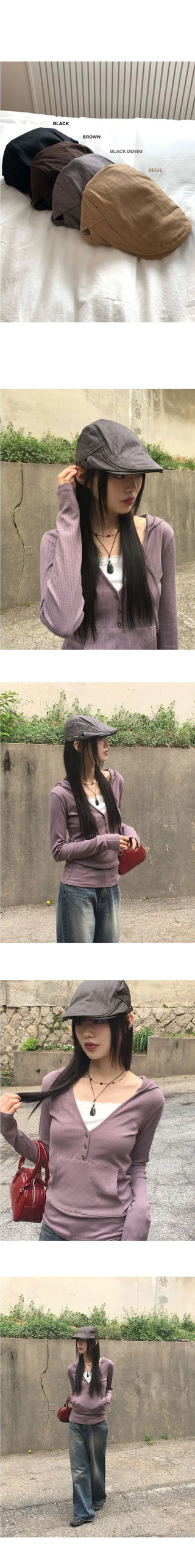 Reville Vintage Cotton Hunting Cap