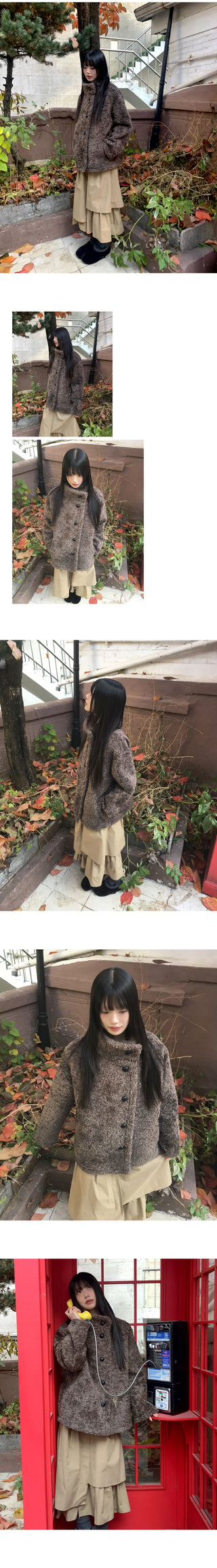 Erin Layered Flare Long Skirt