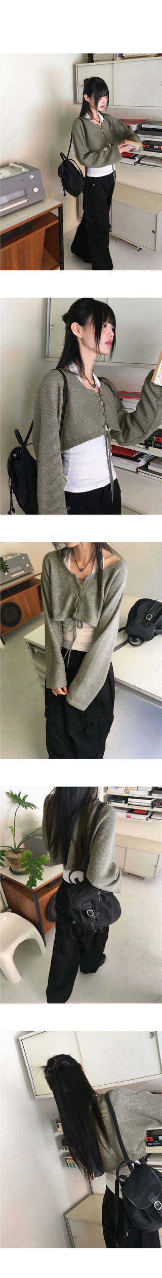 Yells Balloon Maxi Cotton Cargo Long Wide Pants