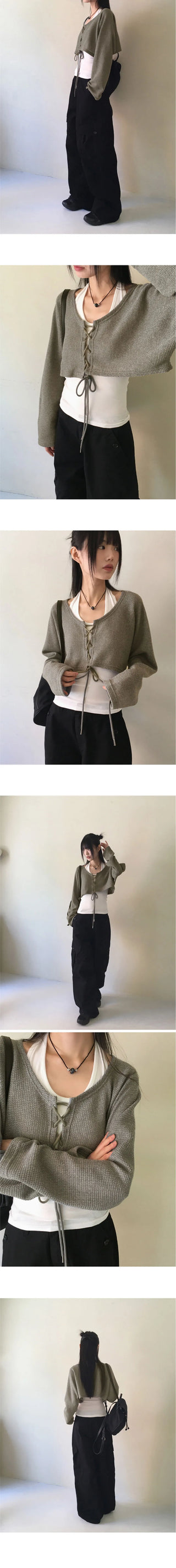 Yells Balloon Maxi Cotton Cargo Long Wide Pants