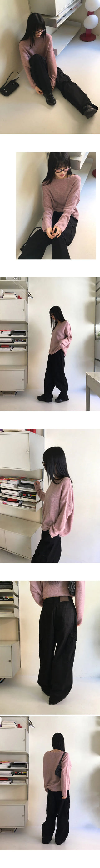 Yells Balloon Maxi Cotton Cargo Long Wide Pants