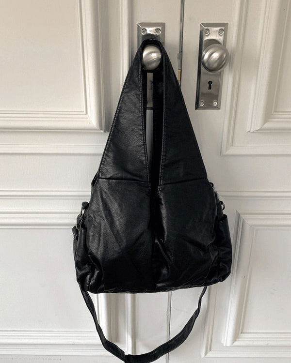 Hijo leather Split cross shoulder bag