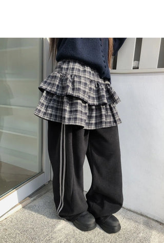 Limo Fleece Track Wide Pants