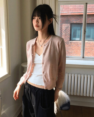 Nelly Basic Round Cardigan