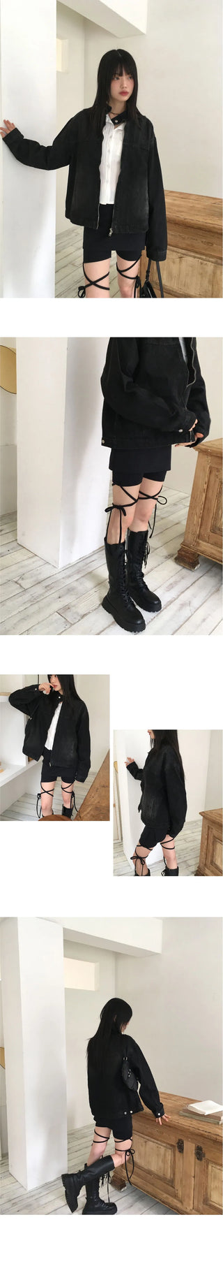 Cantu Slit Skirt Pants Strap Banding Skirt Pants